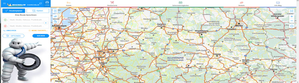 ViaMichelin Routenplaner | Routenplanung in Deutschland